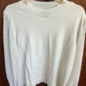 CeCe Ivory Knit Top